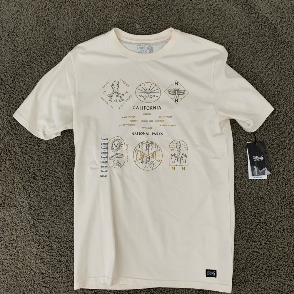 NEW Mountain Hardwear CA National parks shirt